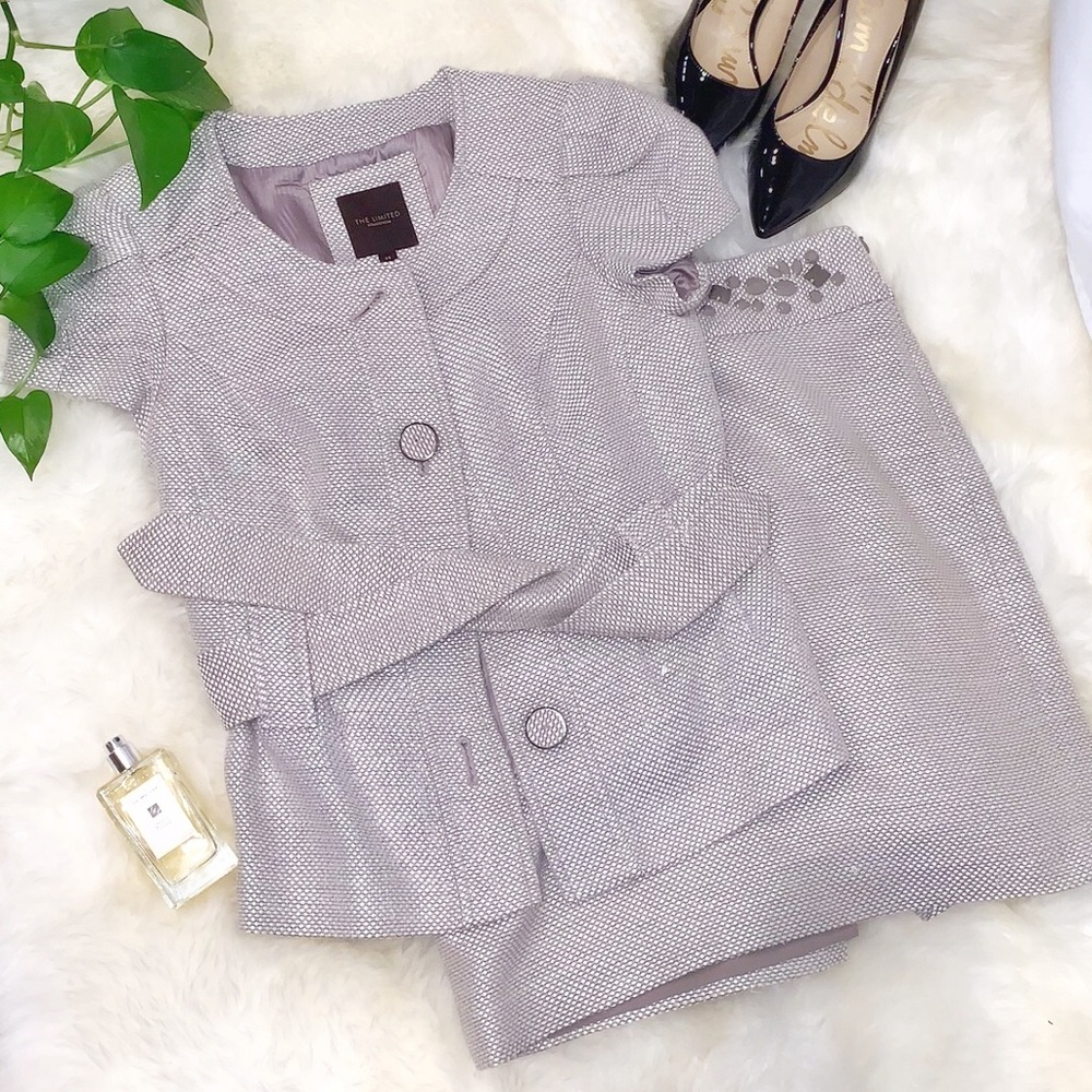 The Limited Two-Piece Skirt Suit Set